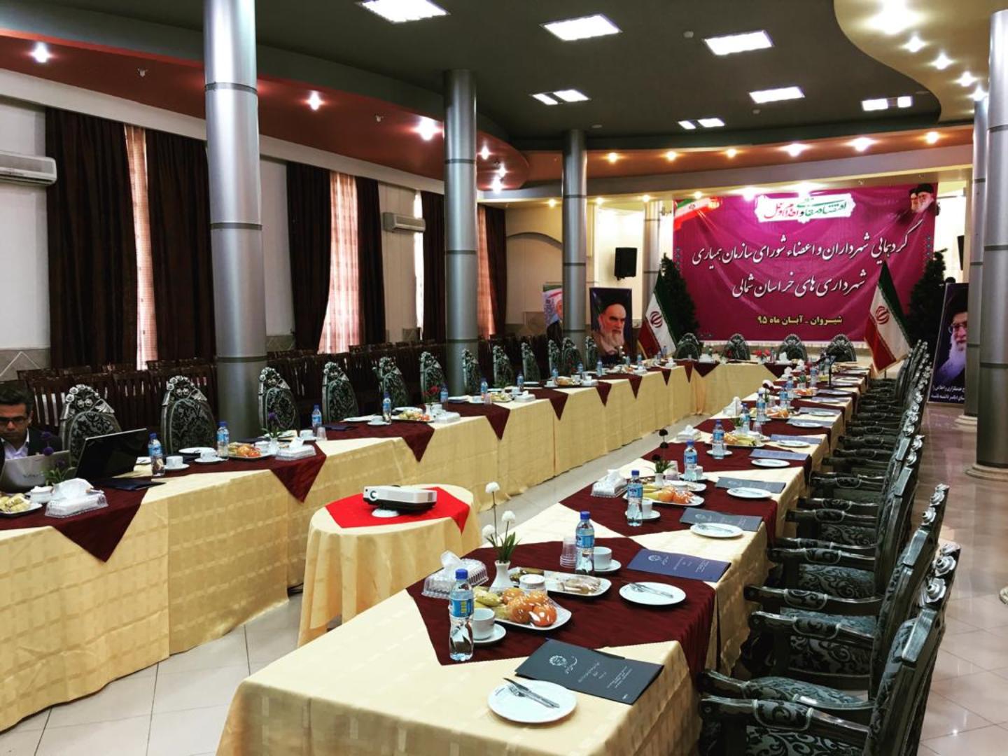 هتل رضا شیروان فضای داخلی هتل