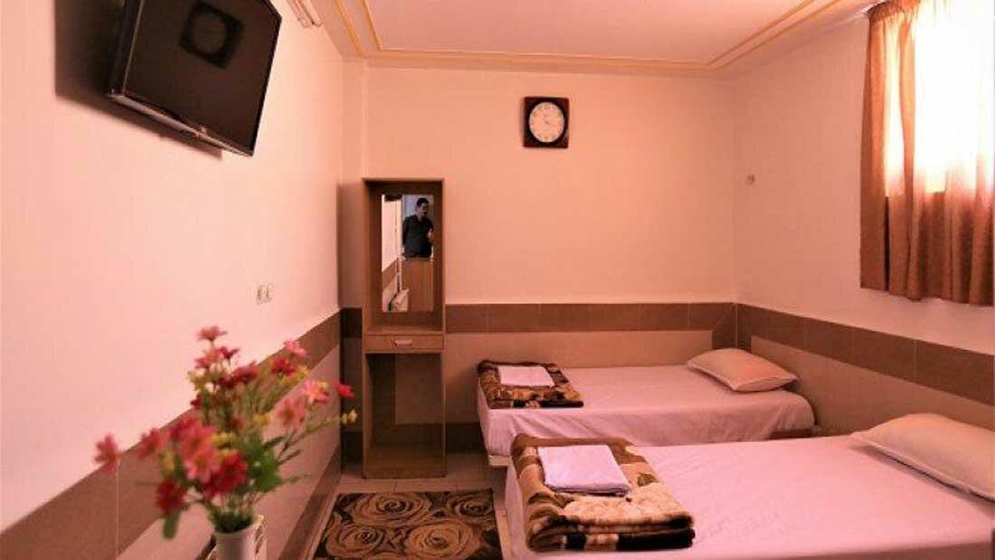 هتل آریا قم اتاق دو تخته تویین هتل آریا قم اتاق دو تخته تویین