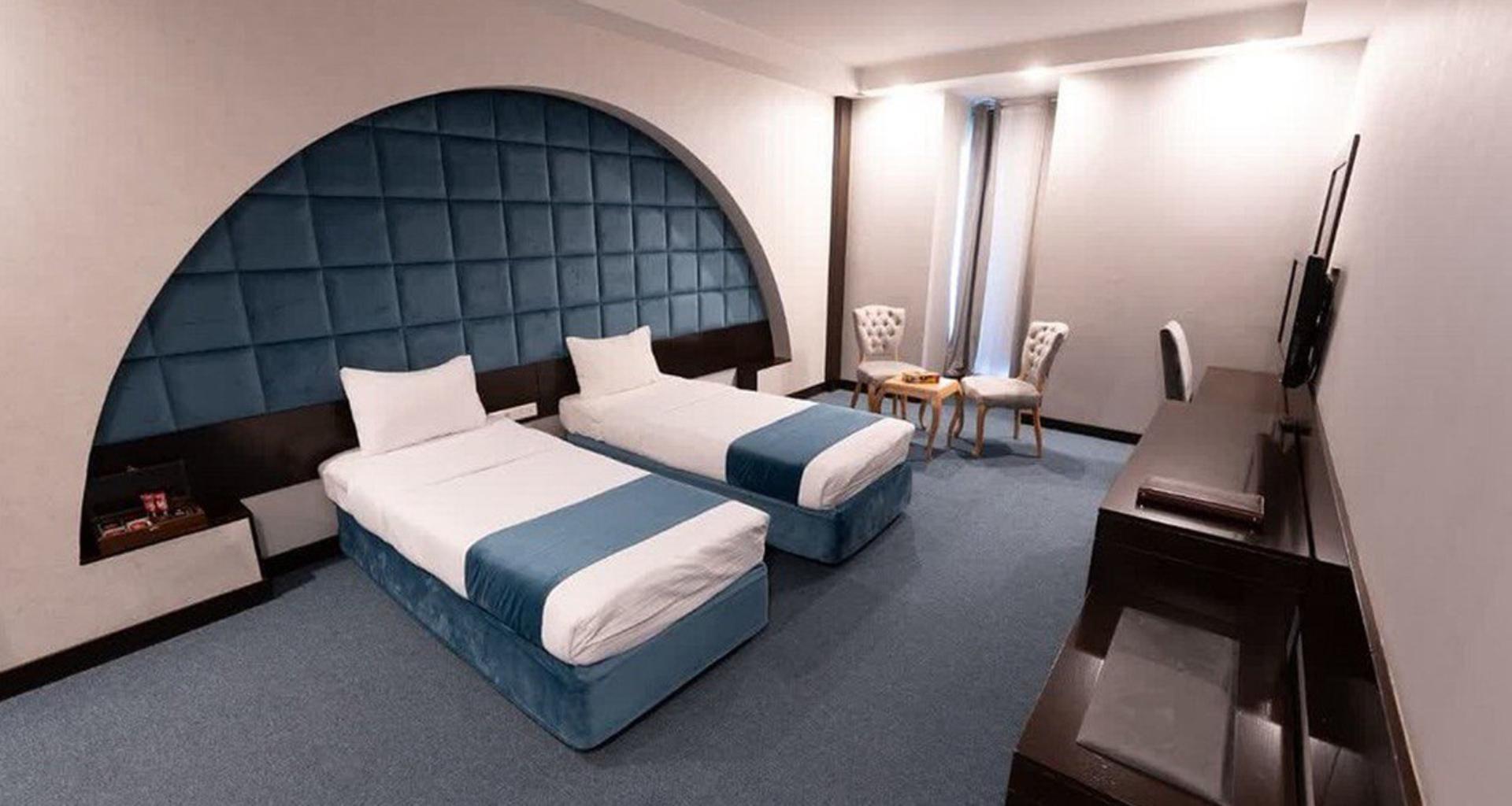 هتل چمران شیراز فضای داخلی اتاق‌ها