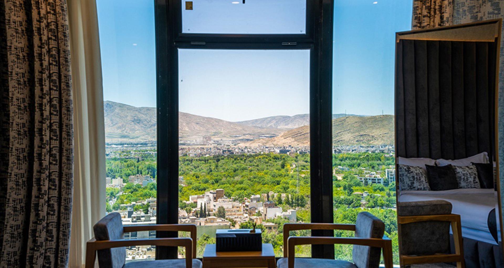 هتل چمران شیراز فضای داخلی اتاق‌ها