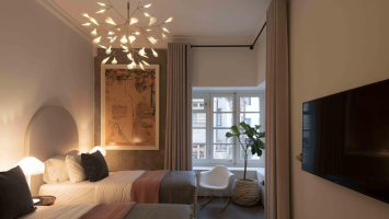 بوتیک هتل حنا تهران اتاق دو تخته تویین همسایه