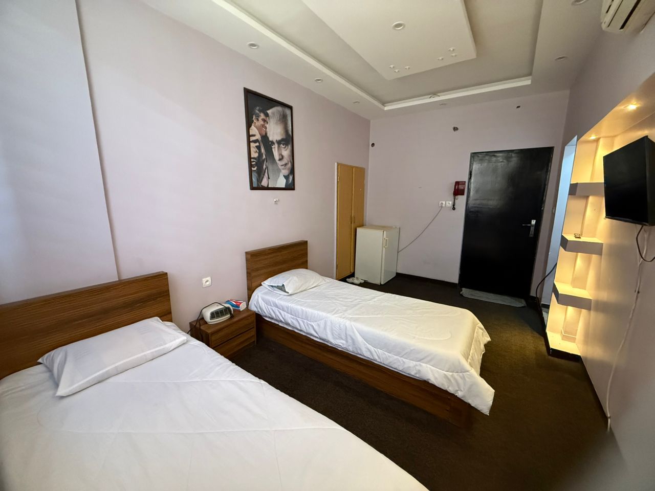 هتل داریوش شیراز فضای داخلی اتاق‌ها