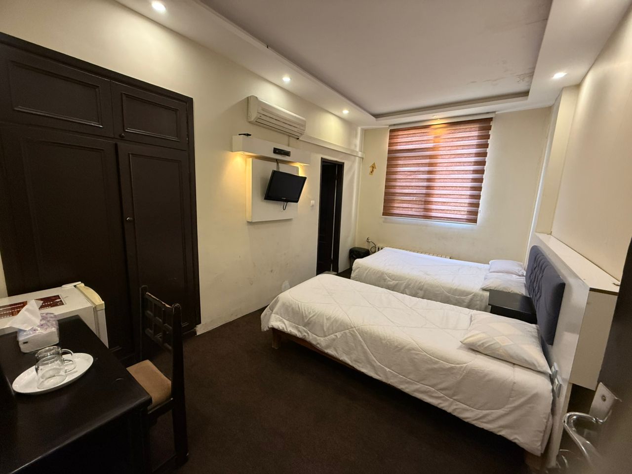 هتل داریوش شیراز فضای داخلی اتاق‌ها