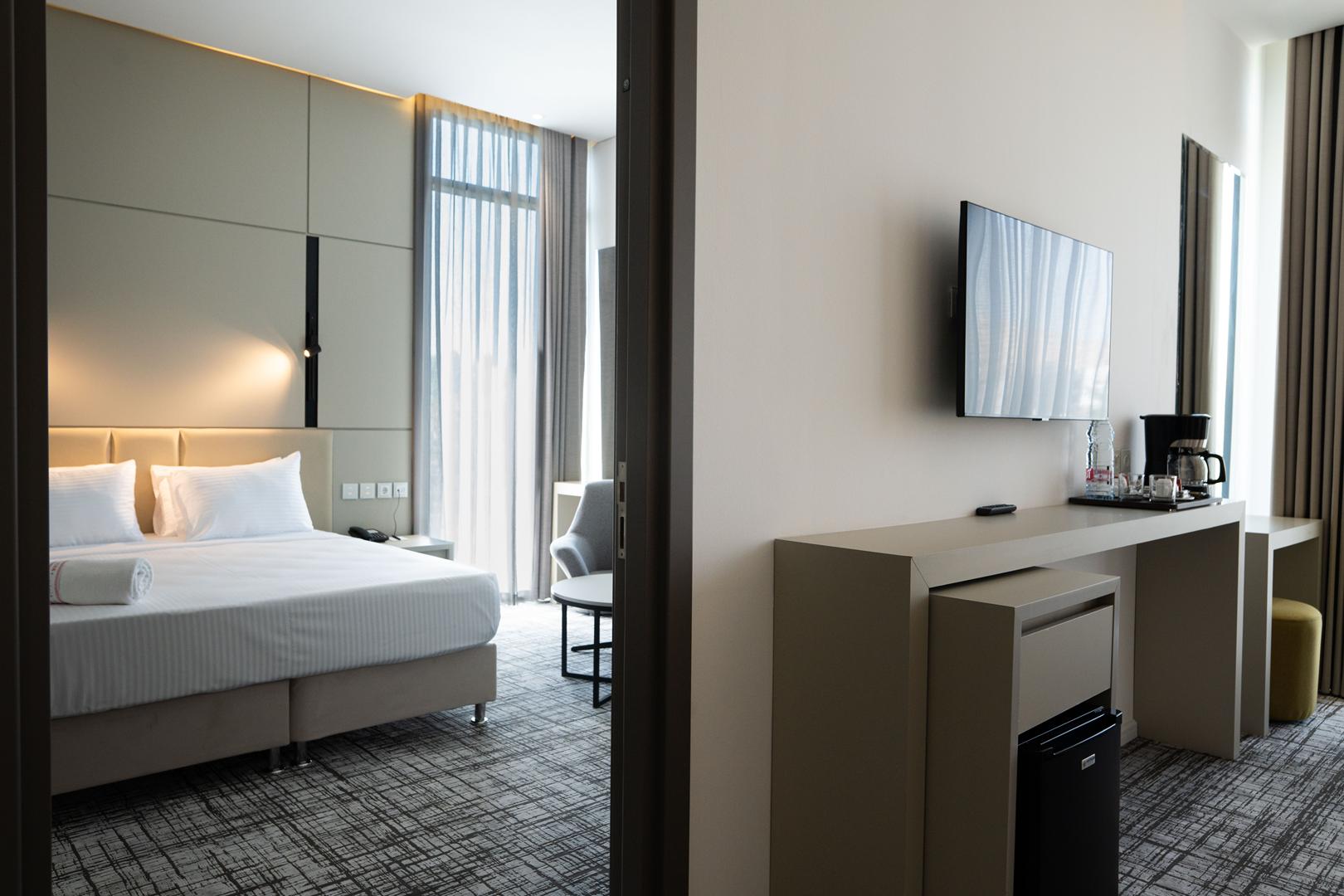 هتل رونیاس شیراز فضای داخلی اتاق‌ها