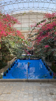 هتل کهن کاشانه یزد فضای محوطه