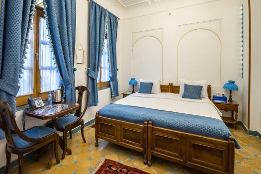 بوتیک هتل قصر منشی اصفهان فضای داخلی اتاق‌های استاندارد