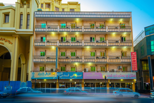 هتل قدس بندرعباس نمای بیرونی