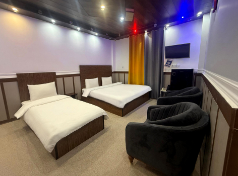 هتل نخل هنگام قشم فضای داخلی اتاق ها