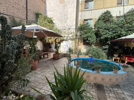 هتل داریوش شیراز فضای محوطه