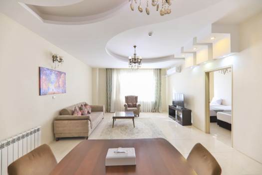 هتل آپارتمان پاتاق کرمانشاه فضای داخلی آپارتمان‌ها