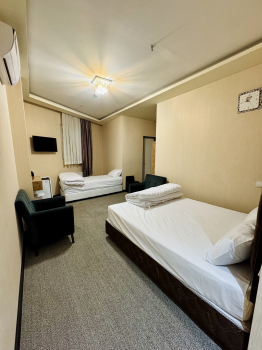 هتل دانیال مشهد فضای داخلی اتاق‌ها