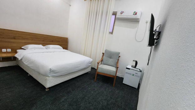 هتل زریا بندربوشهر فضای داخلی اتاق‌ها