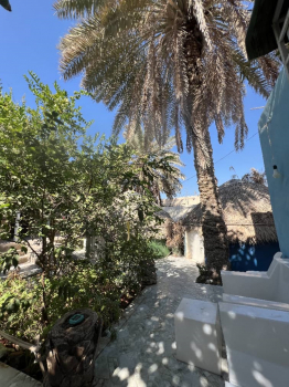 مهمانسرا دنج بندرهرمز فضای محوطه