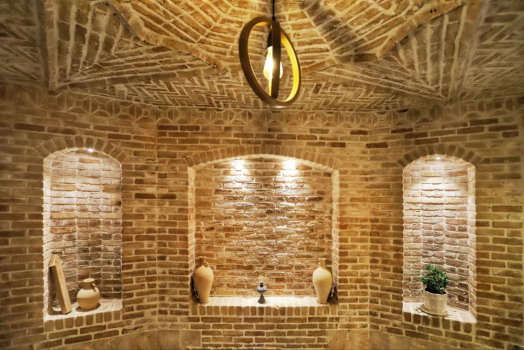 اقامتگاه سنتی خانه یار قزوین فضای داخلی اقامتگاه