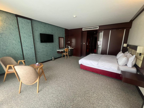 هتل ژین پالاس سنندج فضای داخلی اتاق‌ها