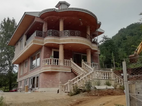 خانه مسافر آزاد منش ماسال نمای بیرونی