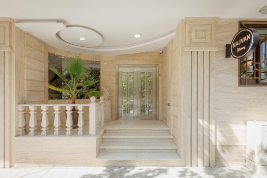 خانه مسافر ناژوان سپاهان اصفهان نمای بیرونی