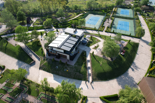 مجتمع گردشگری دشت نور فضای محوطه