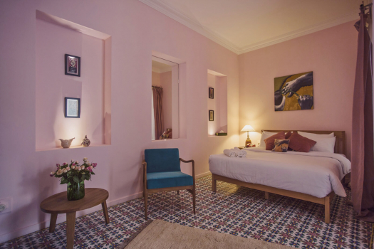 اقامتکاه سنتی درب شازده شیراز اتاق دو تخته دابل شازده بالاخانه