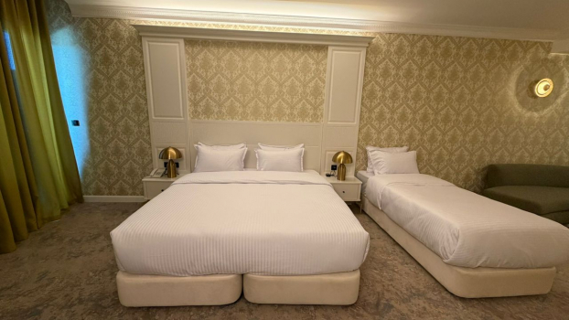 بوتیک هتل ترمه کیش فضای داخلی اتاق‌ها