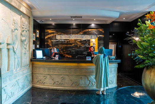 هتل آپارتمان تاج محل تهران پذیرش