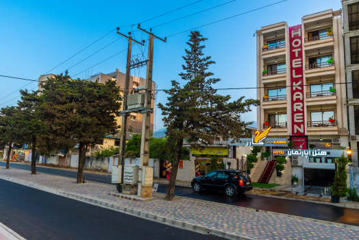 هتل آپارتمان کارن رامسر نمای بیرونی