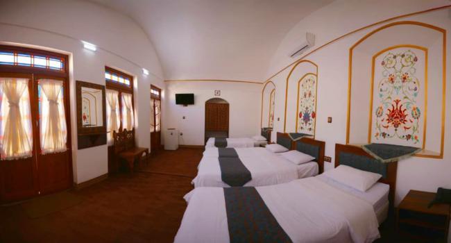 اقامتگاه سنتی پارس یزد فضای داخلی اتاق‌ها