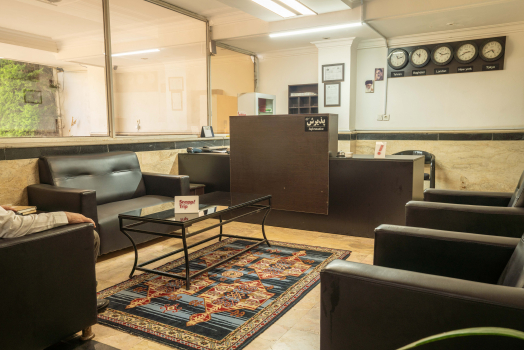 هتل آپارتمان ساینا نوشهر پذیرش