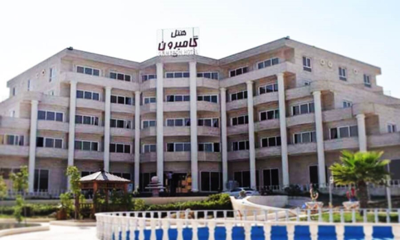 هتل گامبرون کیش نمای بیرونی