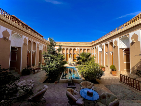 اقامتگاه سنتی دالان یزد فضای داخلی اقامتگاه 1