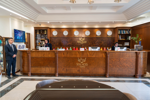 هتل رویال پالاس تبریز هتل رویال پلاس تبریز پذیرش