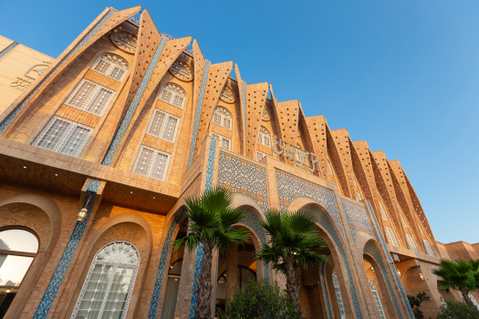 هتل مجلل چهار باغ اصفهان نمای بیرونی