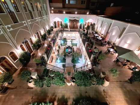 اقامتگاه سنتی سهروردی اصفهان فضای داخلی اقامتگاه