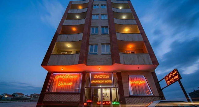 هتل آپارتمان صدرا سرعین نمای بیرونی