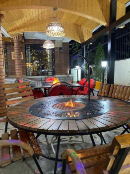 خانه مسافر مازیار کلاردشت فضای داخلی