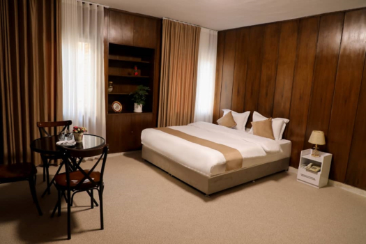 هتل ایران زمین تهران فضای داخلی اتاق‌ها