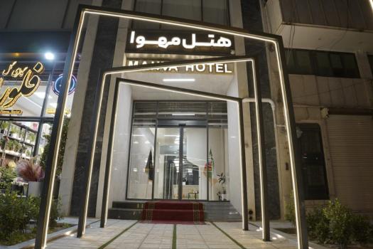 هتل مهوا کرمان نمای بیرونی