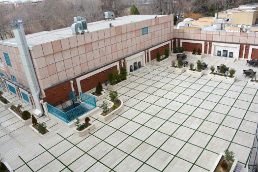 هتل جنت اصفهان فضای محوطه