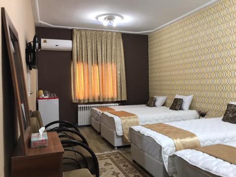 هتل وندیک همدان فضای داخلی اتاق‌ها