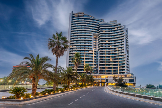 هتل آراز نوشهر نمای بیرونی