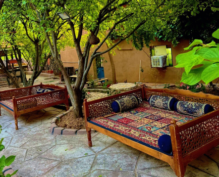 مجتمع گردشگری حوض دال زاگرس یاسوج فضای محوطه