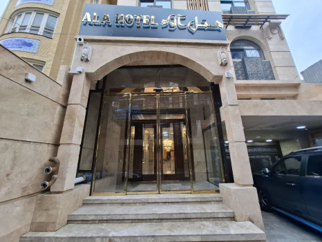 هتل مهرآلاء مشهد نمای بیرونی