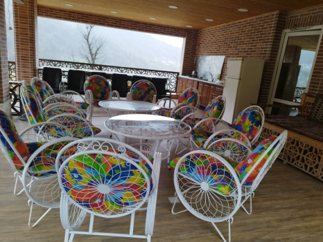 خانه مسافر آزاد منش ماسال فضای داخلی