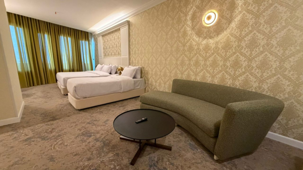 بوتیک هتل ترمه کیش فضای داخلی اتاق‌ها