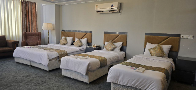 هتل صدف قشم فضای داخلی اتاق‌ها