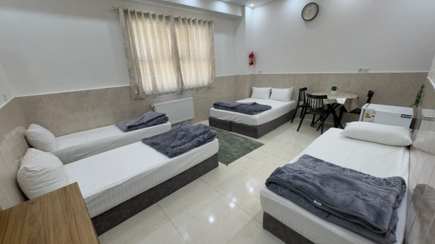 مهمانسرا اپال قم فضای داخلی اتاق‌ها