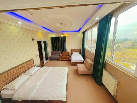 هتل آپارتمان پردیس سکوتی رضوانشهر فضای داخلی اتاق‌ها