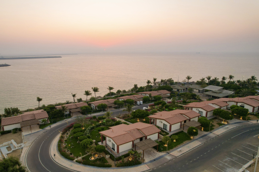 مجتمع گردشگری دهکده ساحلی ماکان چابهار نمای بیرونی