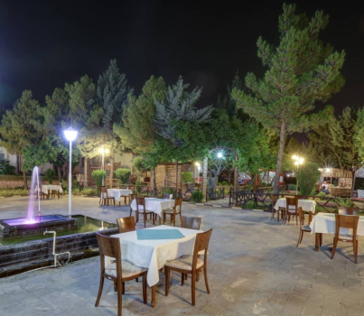 هتل جهانگردی سنندج محوطه هتل