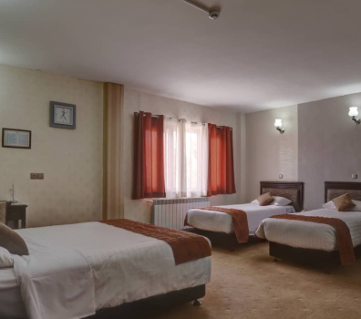 هتل جهانگردی سنندج فضای داخلی اتاق‌ها